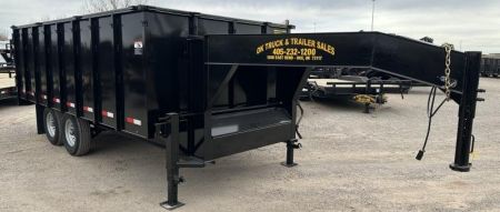 New 2025 Road Boss 102x16'Gooseneck Dump Trailer
