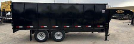 New 2025 Road Boss 102x16'Gooseneck Dump Trailer