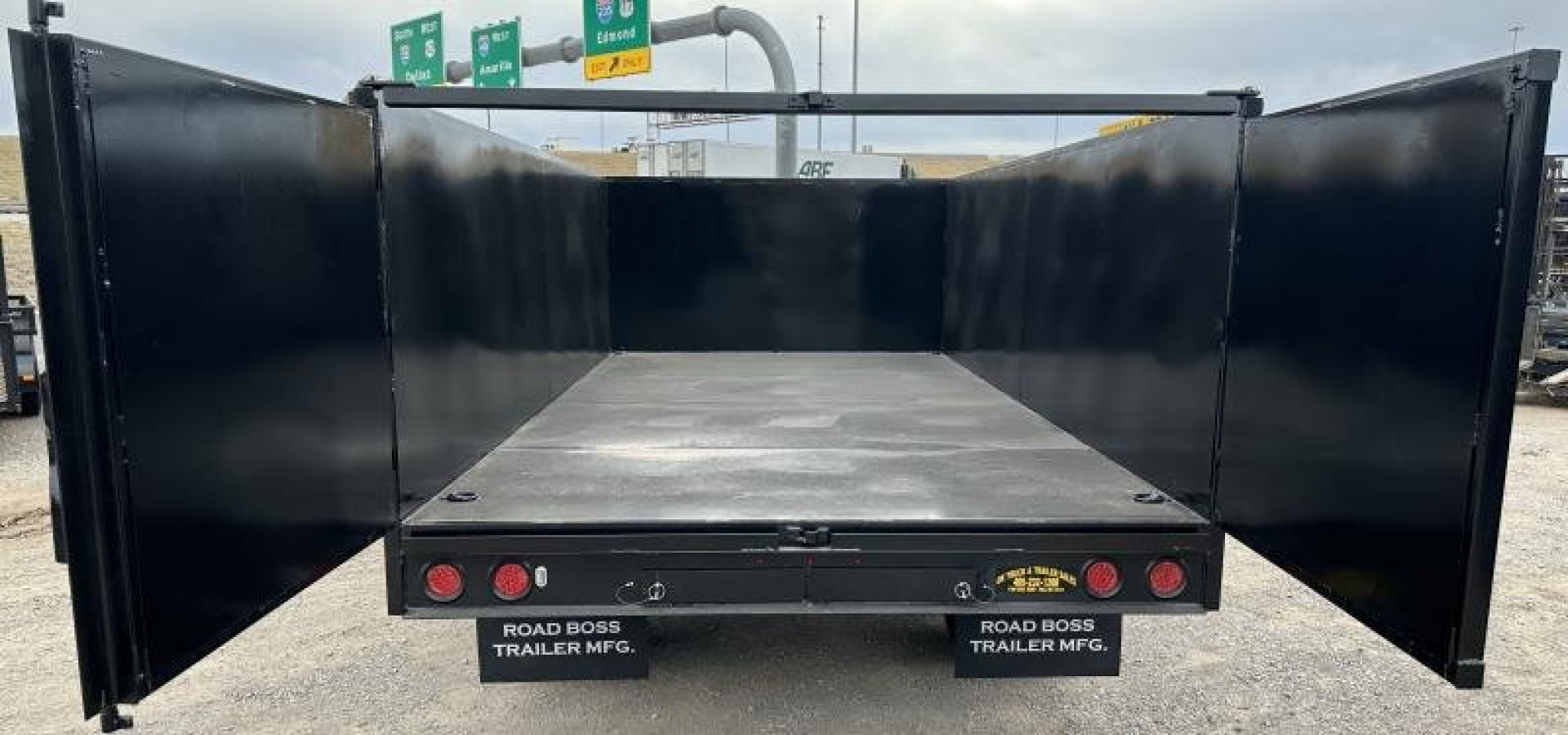 New 2026 Road Boss 102x16' Tandem Dual Gooseneck Dump Trailer