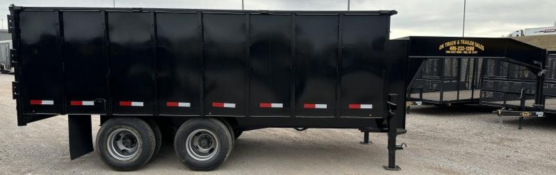 New 2026 Road Boss 102x16' Tandem Dual Gooseneck Dump Trailer