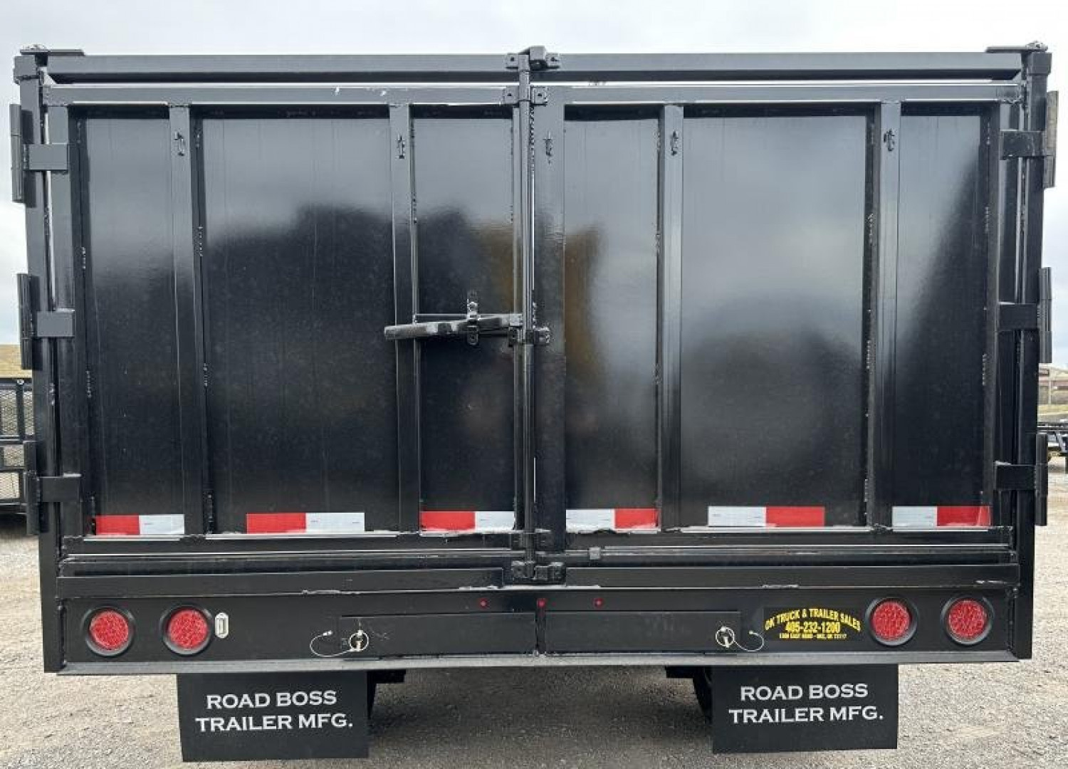 New 2026 Road Boss 102x16' Tandem Dual Gooseneck Dump Trailer