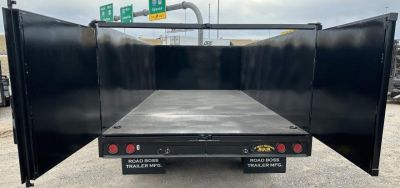 New 2026 Road Boss 102x16' Tandem Dual Gooseneck Dump Trailer