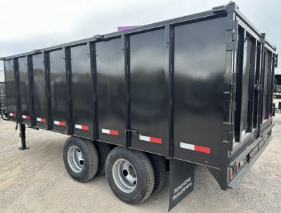 New 2026 Road Boss 102x16' Tandem Dual Gooseneck Dump Trailer