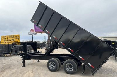 New 2026 Road Boss 102x16' Tandem Dual Gooseneck Dump Trailer