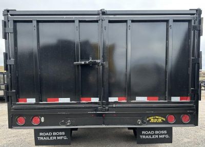 New 2026 Road Boss 102x16' Tandem Dual Gooseneck Dump Trailer
