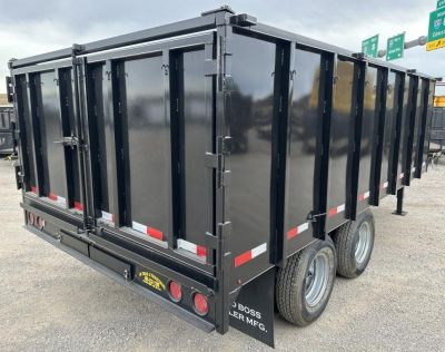 New 2026 Road Boss 102x16' Tandem Dual Gooseneck Dump Trailer