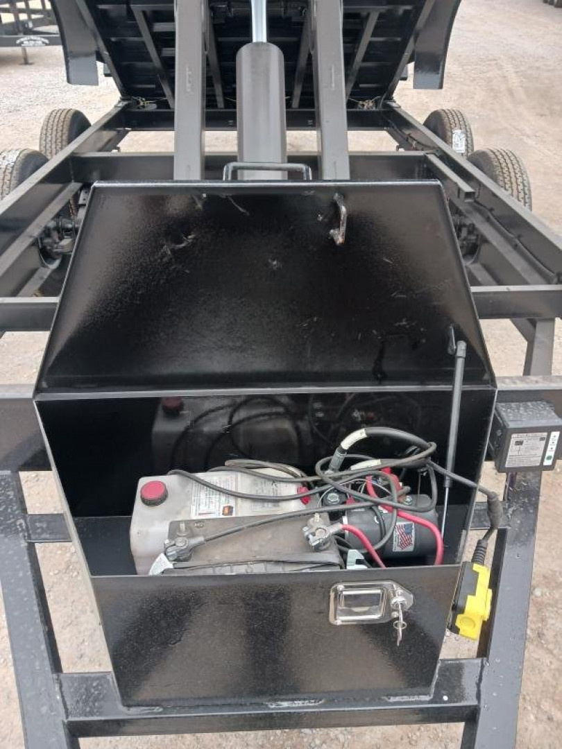 New 2026 Road Boss 83x14 Bumperpull Dump "Roofers Special" Dump Trailer