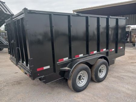 New 2026 Road Boss 83x14 Bumperpull Dump "Roofers Special" Dump Trailer