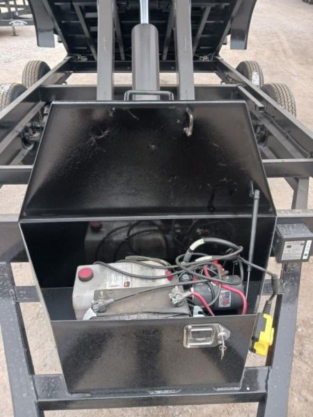 New 2026 Road Boss 83x14 Bumperpull Dump "Roofers Special" Dump Trailer