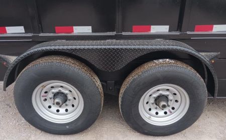 New 2026 Road Boss 83x14 Bumperpull Dump "Roofers Special" Dump Trailer