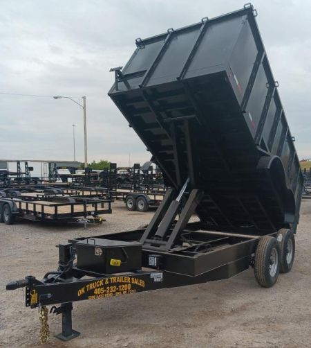 New 2026 Road Boss 83x14 Bumperpull Dump "Roofers Special" Dump Trailer