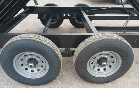 New 2026 Road Boss 83x14 Tandem Axle Gooseneck Dump with 4' Sides Dump Trailer