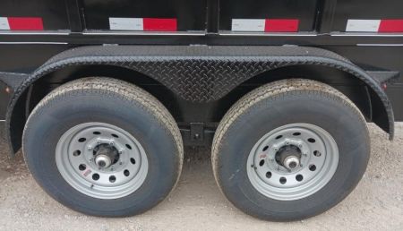 New 2026 Road Boss 83x14 Tandem Axle Gooseneck Dump with 4' Sides Dump Trailer