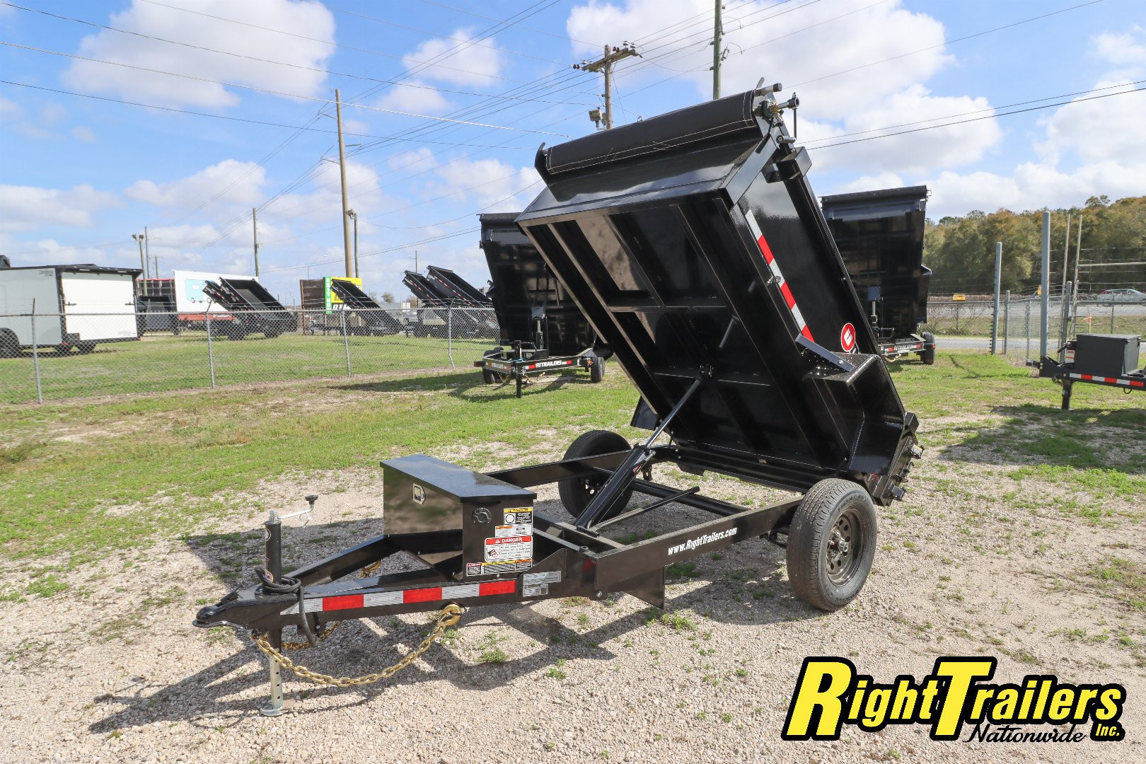 New 2025 5X8 U-DUMP Trailer
