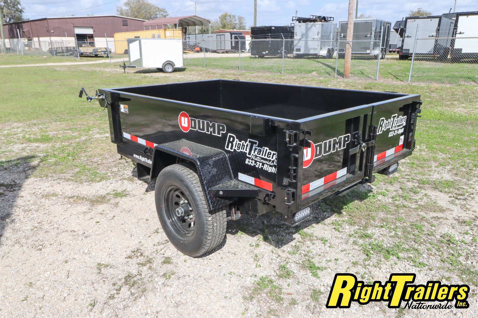 New 2025 5X8 U-DUMP Trailer