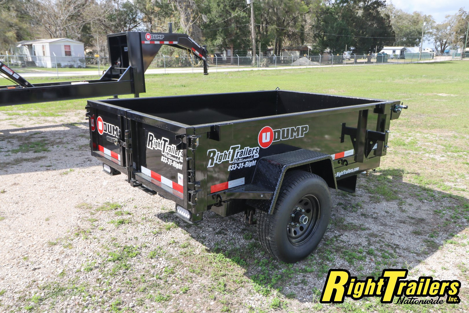 New 2025 5X8 U-DUMP Trailer