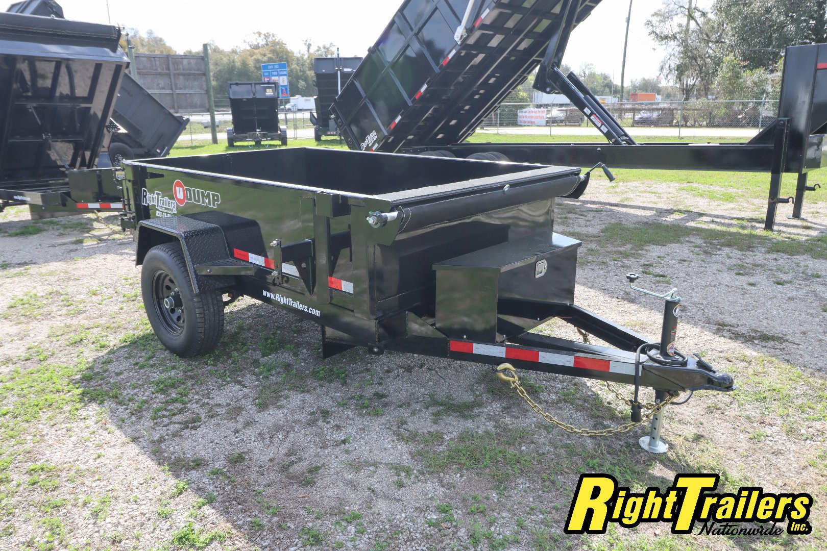 New 2025 5X8 U-DUMP Trailer