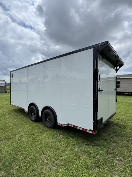 New 2025 Spartan Cargo 8.5x20TA4 7' Tall Rear Wing Blackout Pkg Cargo / Enclosed Trailer