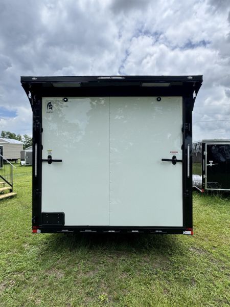 New 2025 Spartan Cargo 8.5x20TA4 7' Tall Rear Wing Blackout Pkg Cargo / Enclosed Trailer