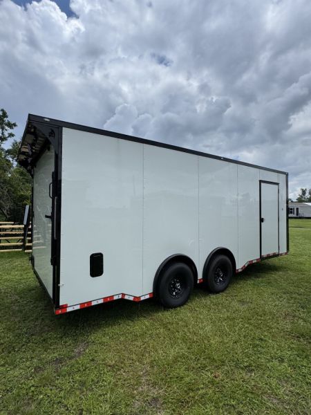 New 2025 Spartan Cargo 8.5x20TA4 7' Tall Rear Wing Blackout Pkg Cargo / Enclosed Trailer