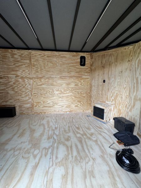 New 2025 Spartan Cargo 8.5x20TA4 7' Tall Rear Wing Blackout Pkg Cargo / Enclosed Trailer
