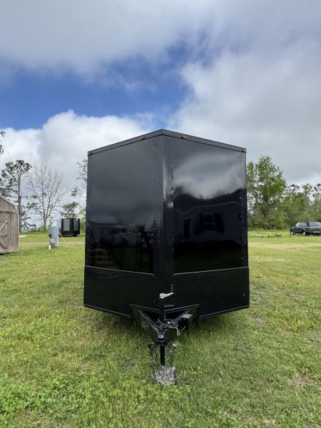 New 2025 South Georgia Cargo Trailers 85x28TA3 7'6  Tall All BLACKOUT Cargo / Enclosed Trailer