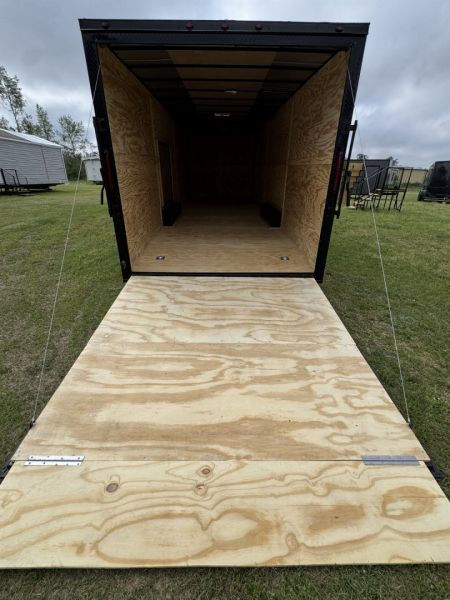 New 2025 South Georgia Cargo Trailers 85x28TA3 7'6" Tall All BLACKOUT Cargo / Enclosed Trailer