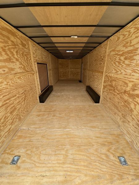 New 2025 South Georgia Cargo Trailers 85x28TA3 7'6" Tall All BLACKOUT Cargo / Enclosed Trailer