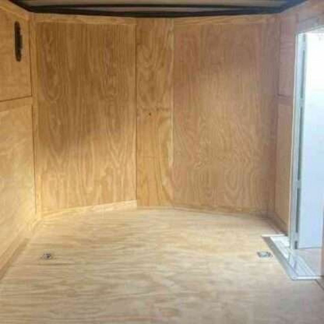 New 2025 Titanium Cargo 8.5x16TA Cargo / Enclosed Trailer SILVER FROST