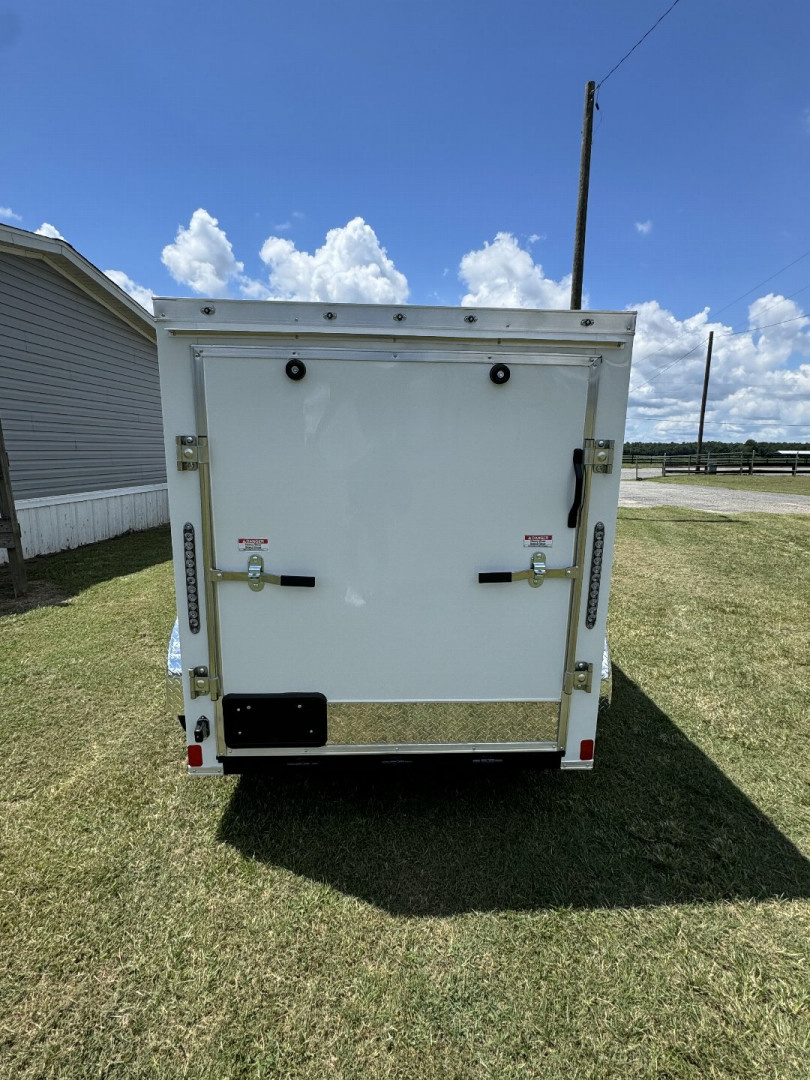 New 2026 NationCraft Trailers 5x8SA w/ Side Door Cargo / Enclosed Trailer