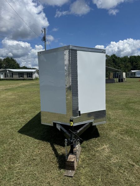 New 2026 NationCraft Trailers 5x8SA w/ Side Door Cargo / Enclosed Trailer