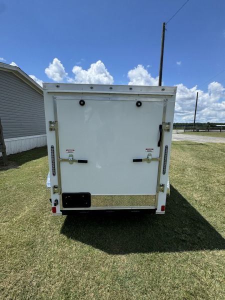 New 2026 NationCraft Trailers 5x8SA w/ Side Door Cargo / Enclosed Trailer