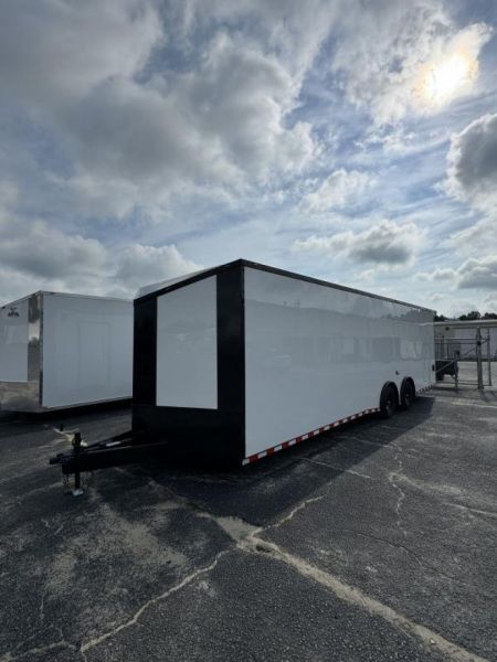 New 2025 ANVIL 8.5x28TA3 Rear Spoiler / PolyCor / Blackout Package Cargo / Enclosed Trailer