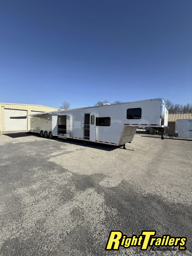 New Vintage Trailers 8.5x53 living quarters Car / Racing Trailer