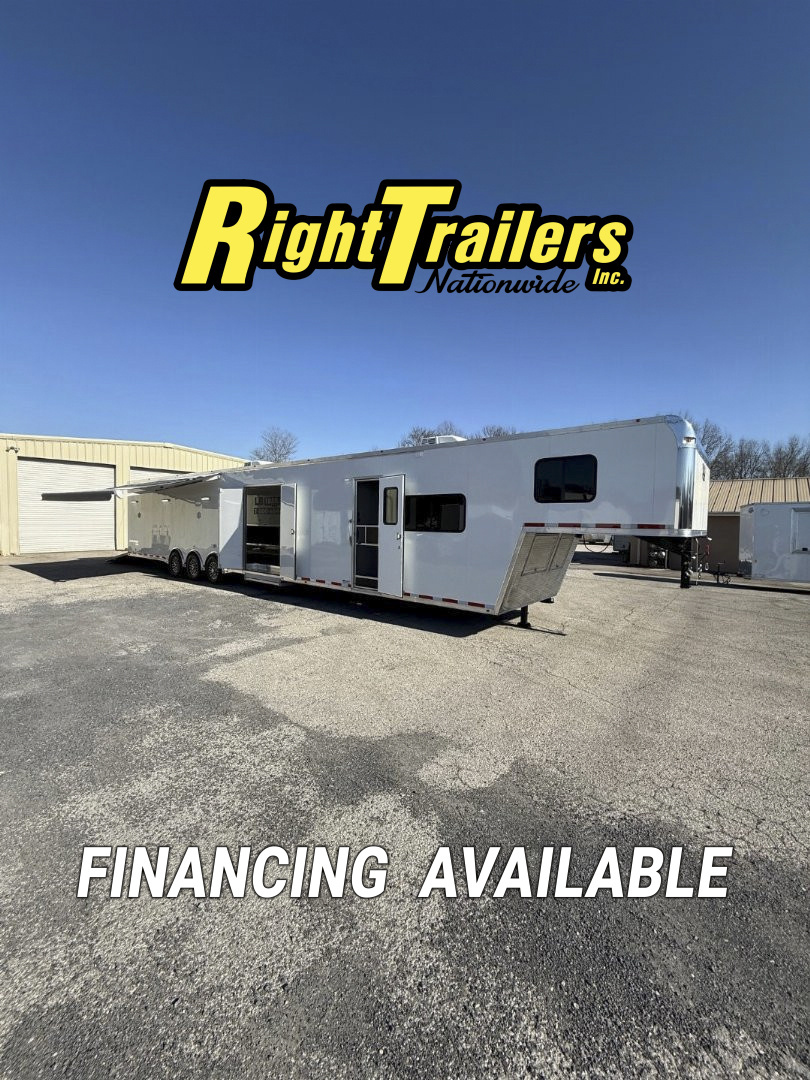 New Vintage Trailers 8.5x53 living quarters Car / Racing Trailer