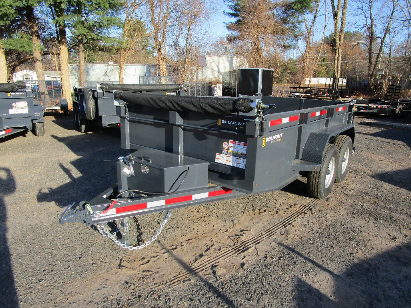 New 2026 Belmont DTL7212-12K Dump Trailer