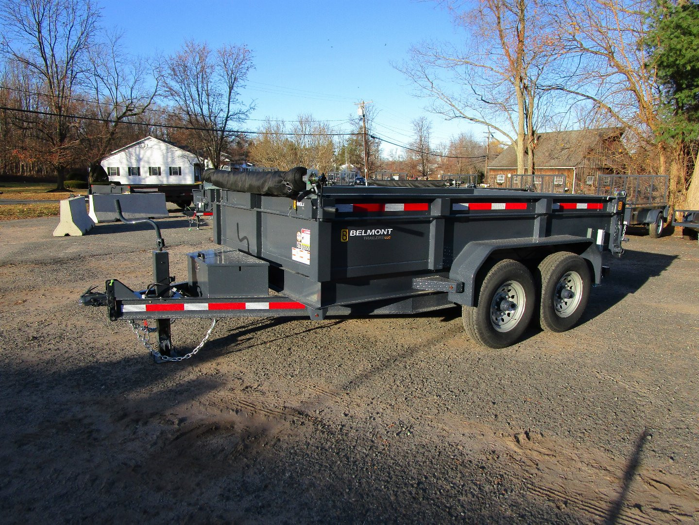 New 2026 Belmont DTL8112-14K Dump Trailer