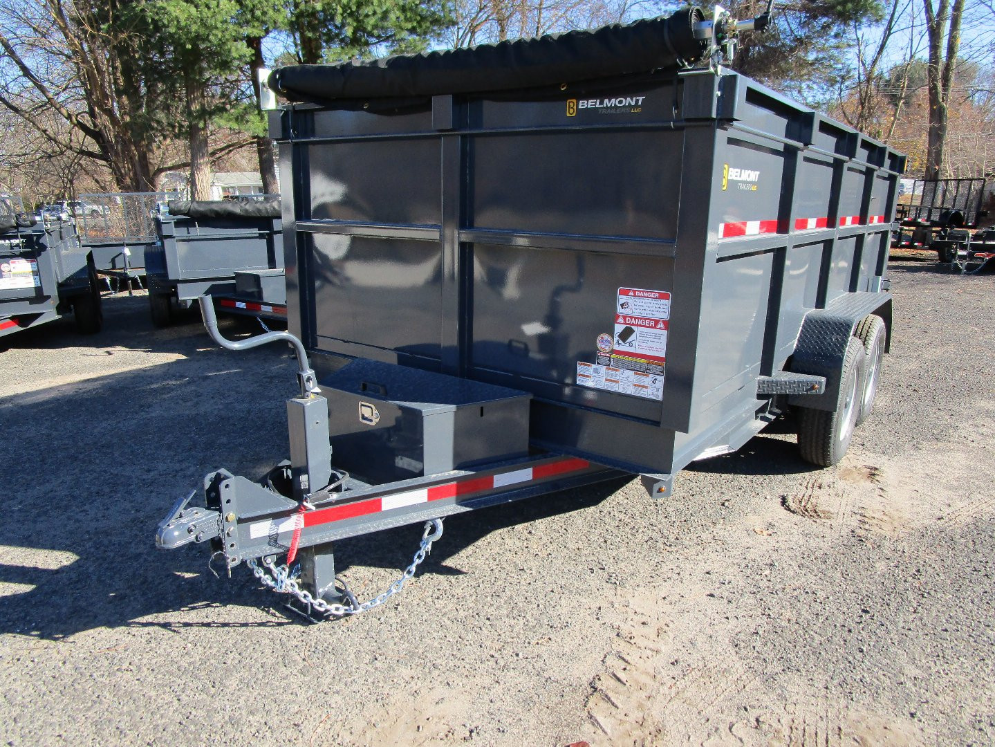 New 2026 Belmont DT8114 14K High Side Dump Trailer