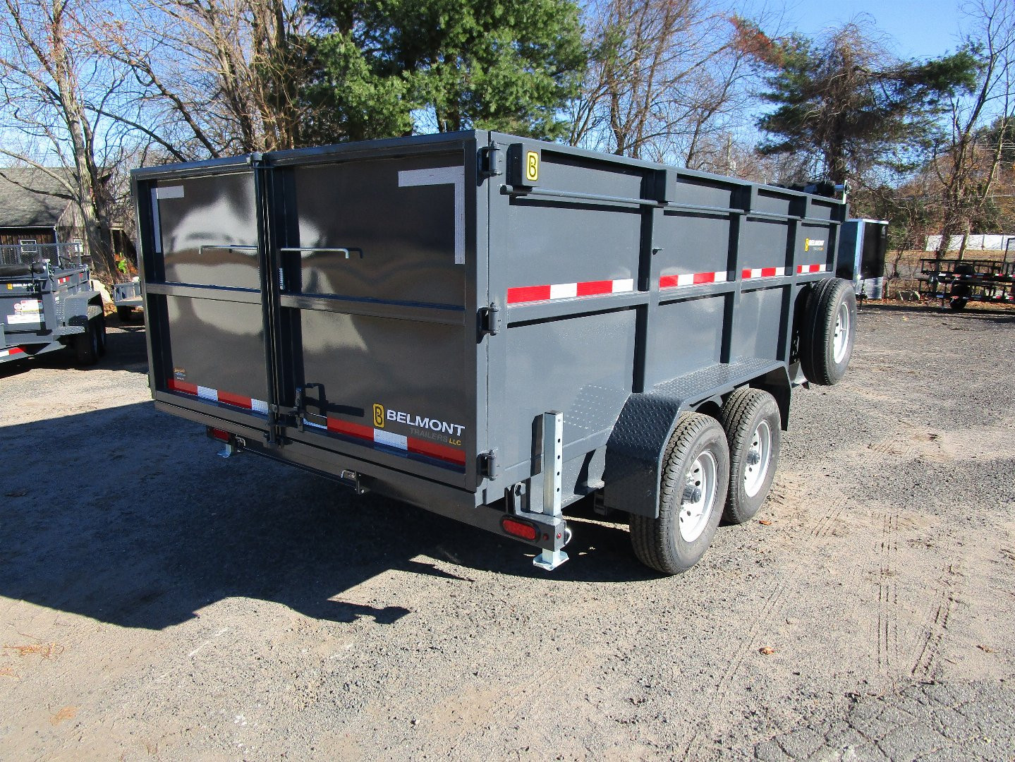 New 2026 Belmont DT8114 14K High Side Dump Trailer