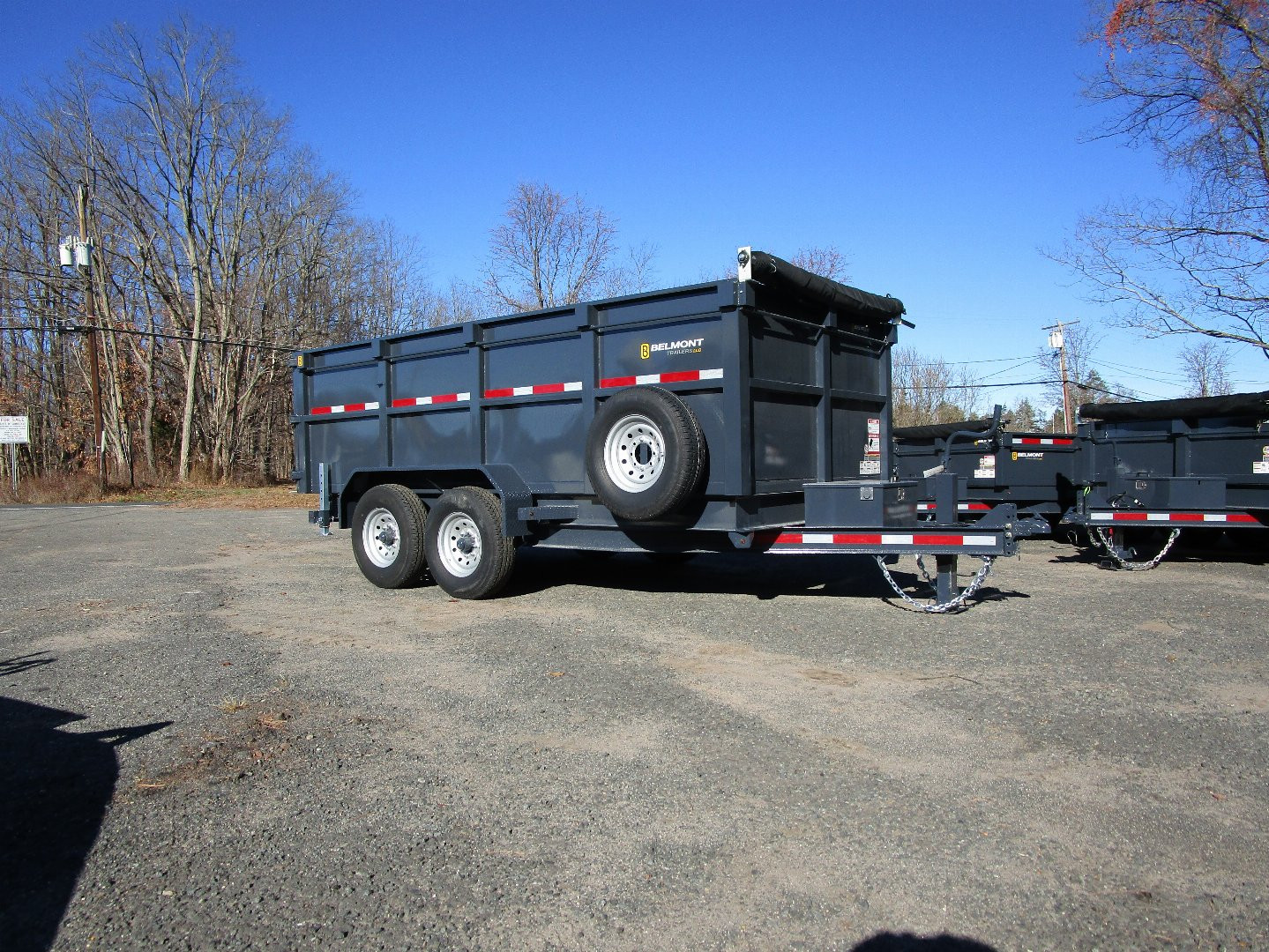 New 2026 Belmont DT8114 14K High Side Dump Trailer