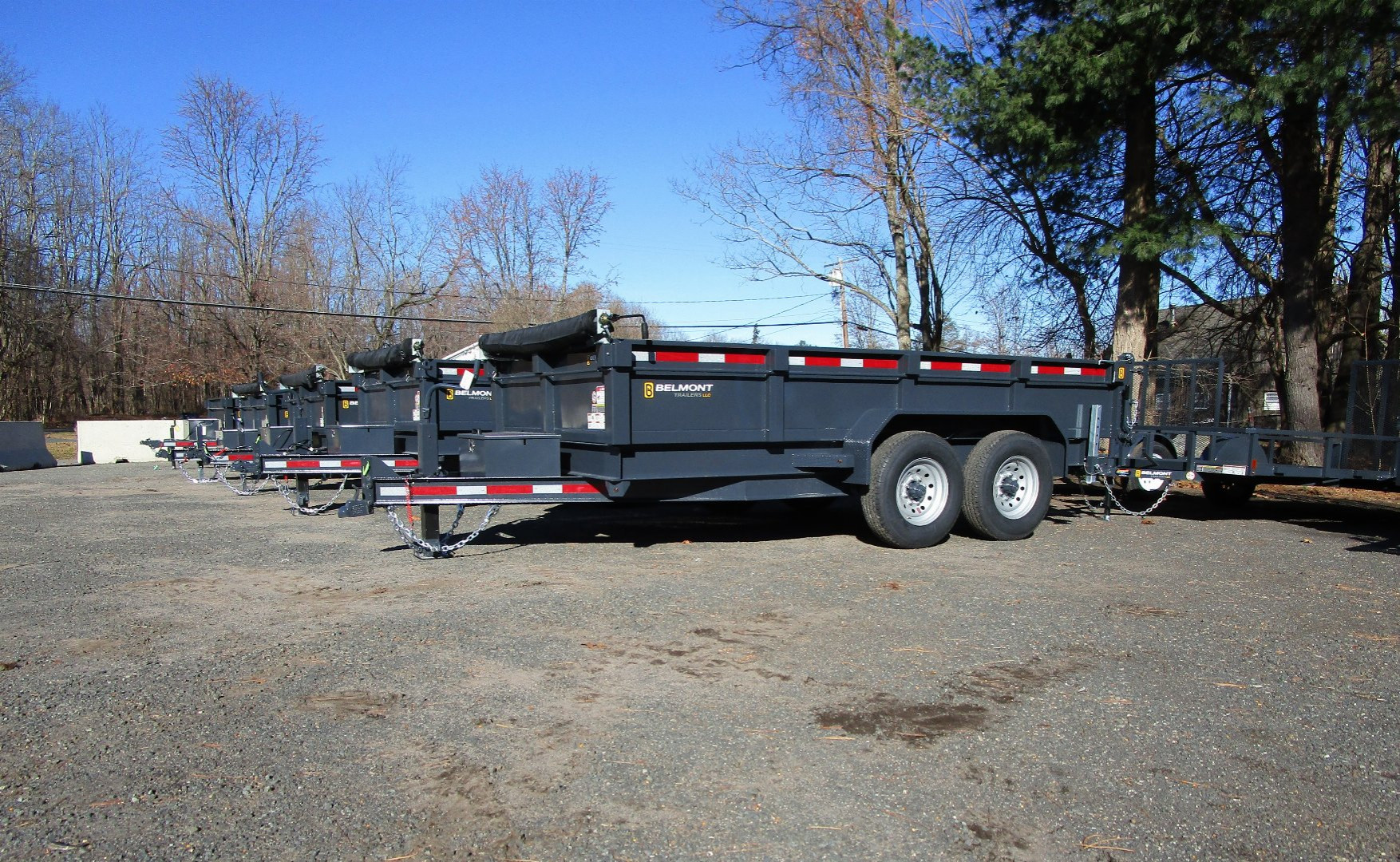 New 2026 Belmont DTL8114 14K Dump Trailer