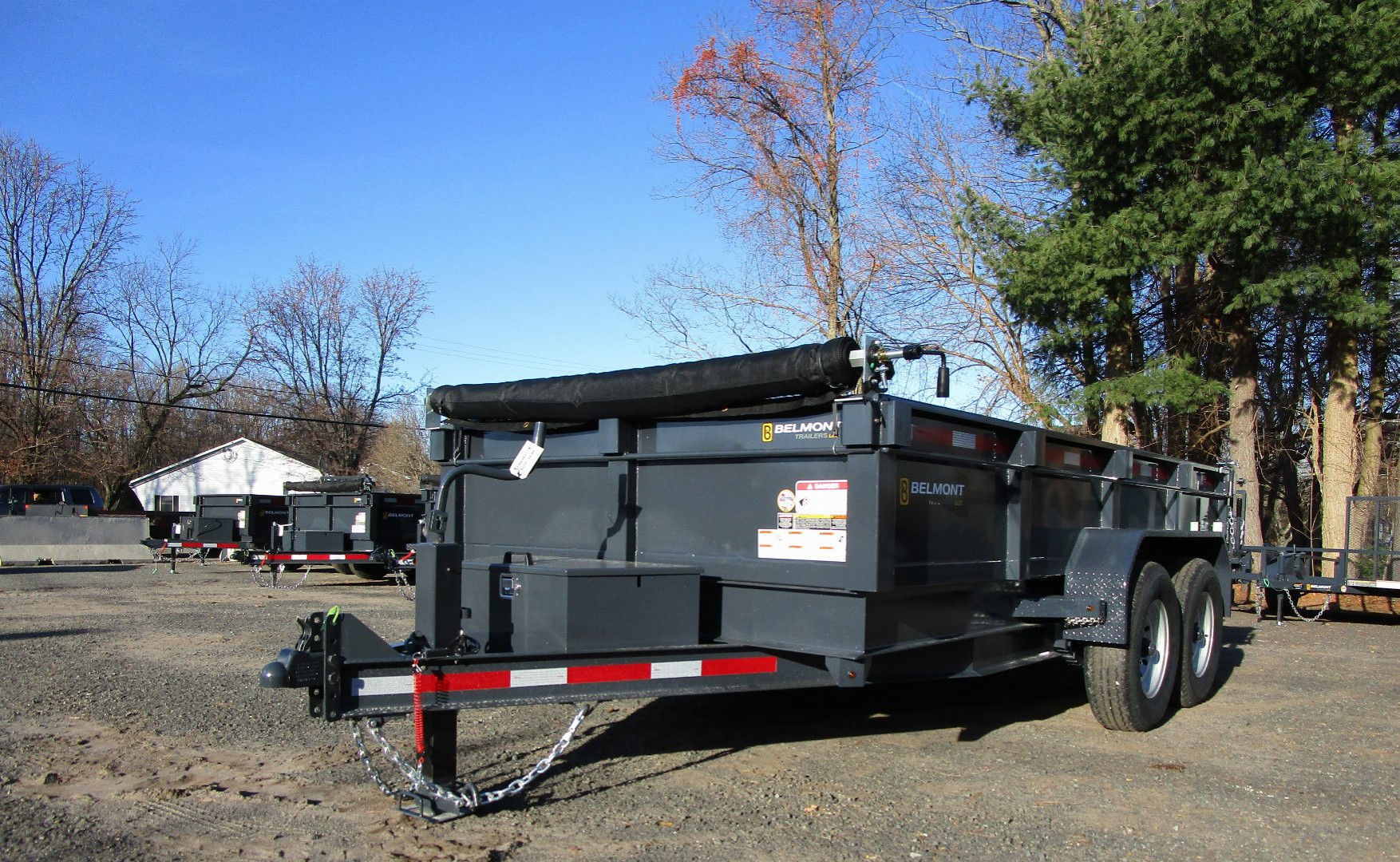 New 2026 Belmont DTL8114 14K Dump Trailer