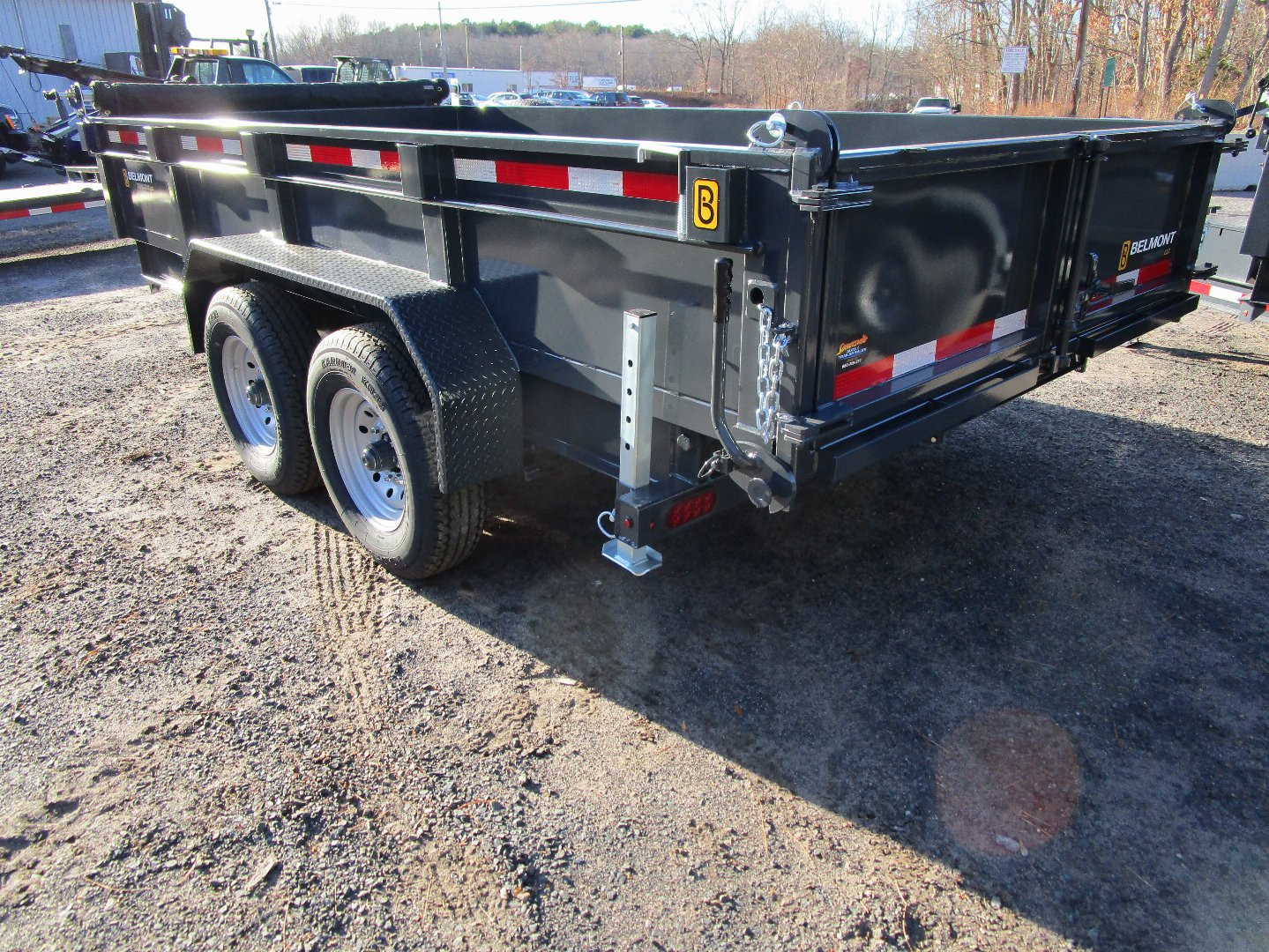 New 2026 Belmont DTL8114 14K Dump Trailer