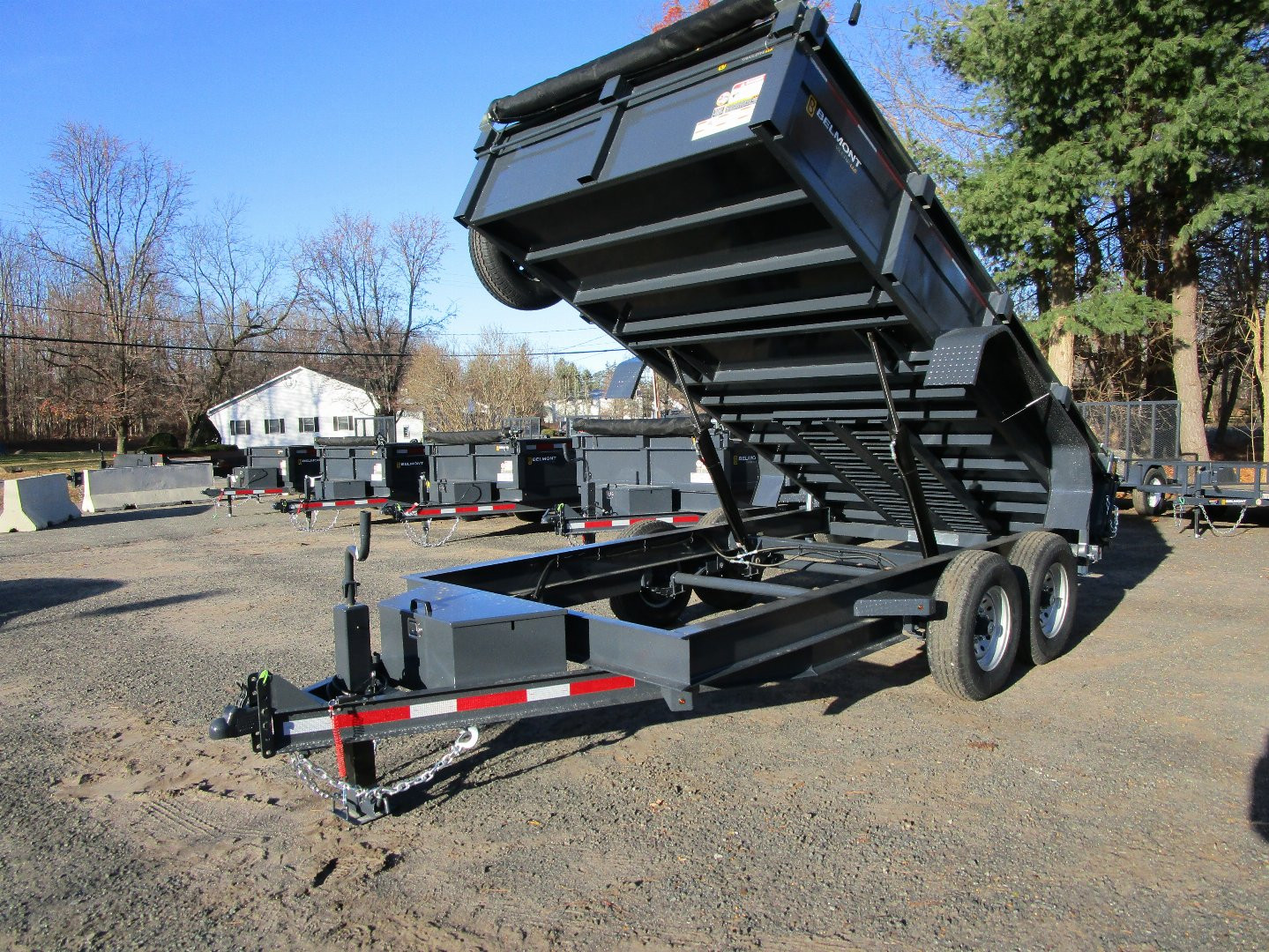 New 2026 Belmont DTL8114 14K Dump Trailer