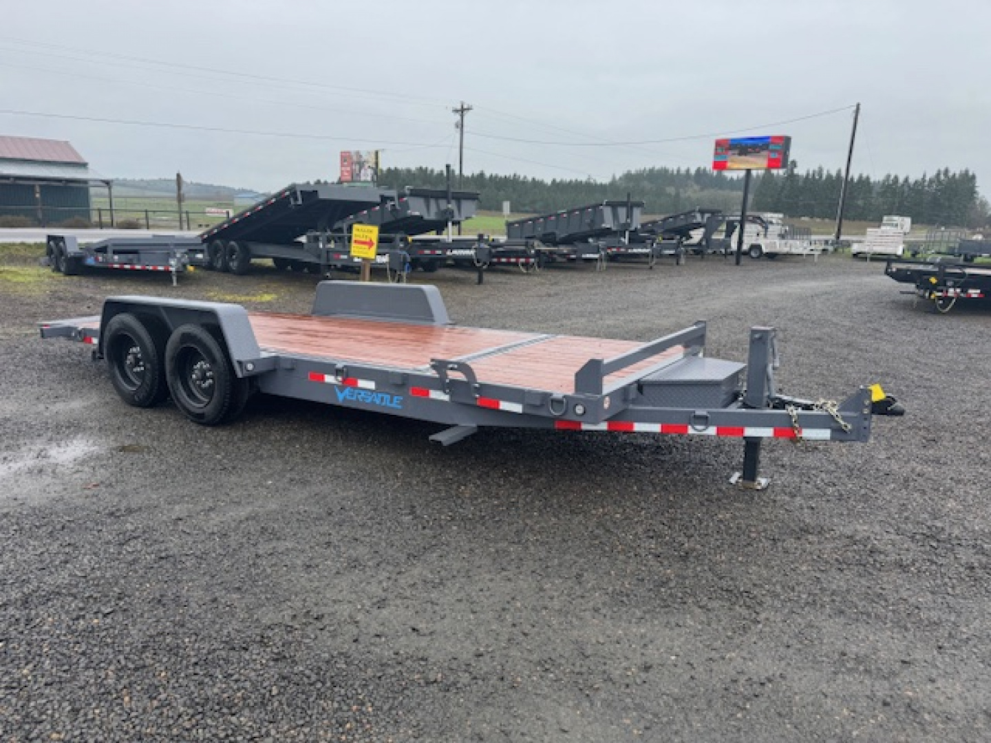 New 2026 Versatile Trailers SF 20'X7'/16K 4+16 Tilt Trailer