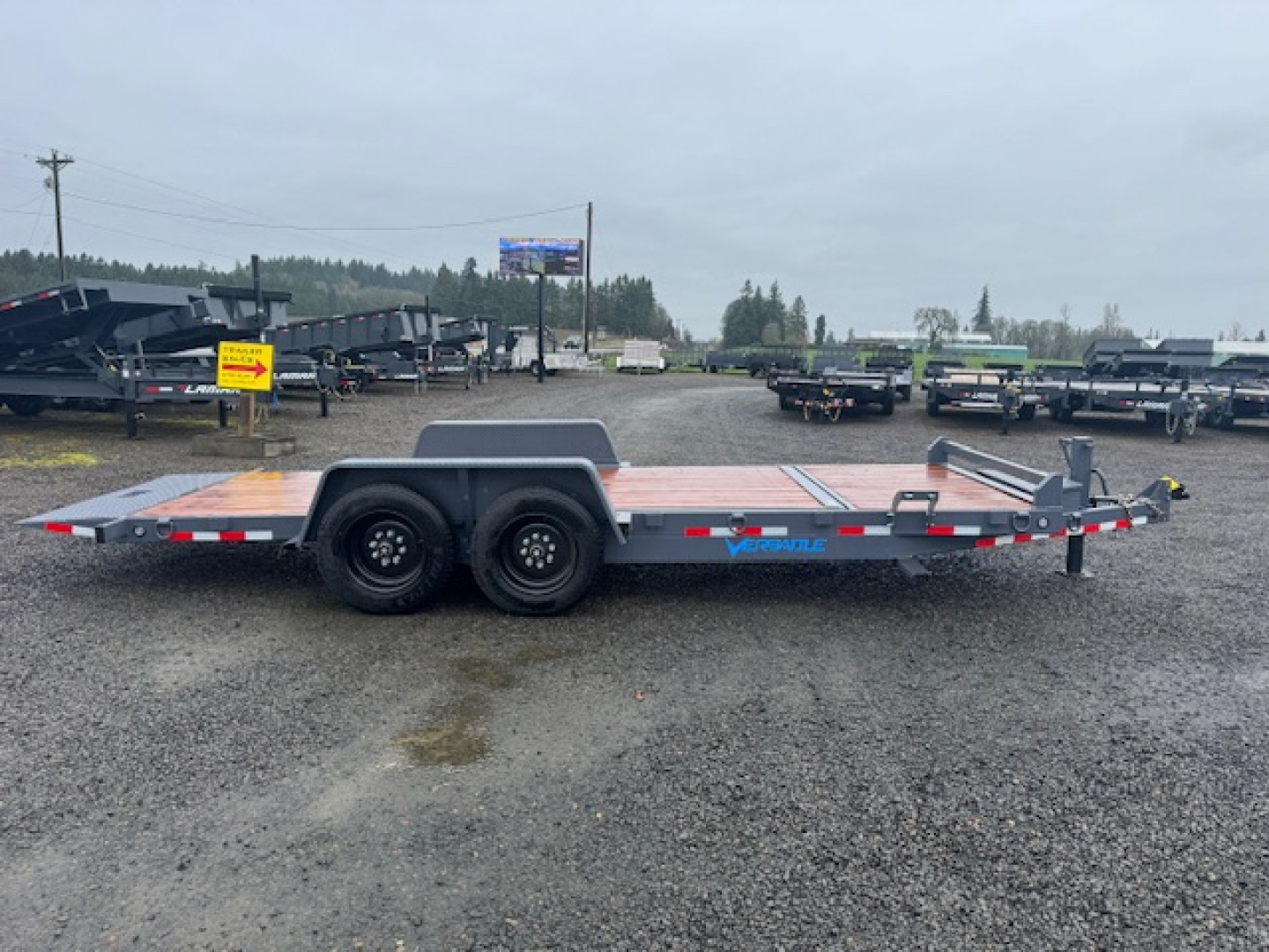 New 2026 Versatile Trailers SF 20'X7'/16K 4+16 Tilt Trailer