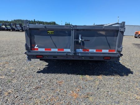 New 2026 Lamar Trailers 83" x 16' - 16K Dump Trailer 24" SIDES