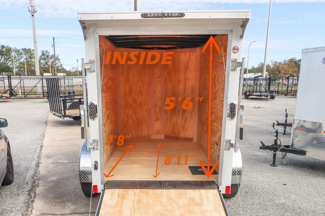 New 2025 5x8 Continental Cargo Trailer