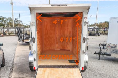 New 2025 5x8 Continental Cargo Trailer