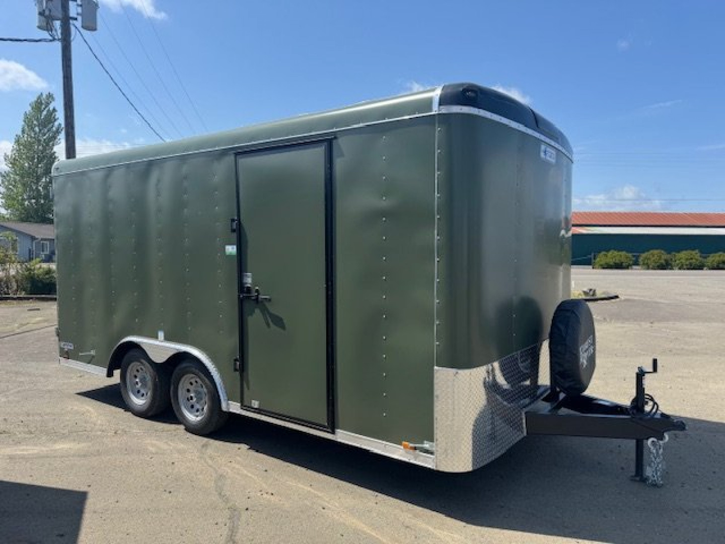 New 2025 Continental Cargo OSTW816TA2 Cargo / Enclosed Trailer 7K PLUS EXTRA 6" HEIGHT